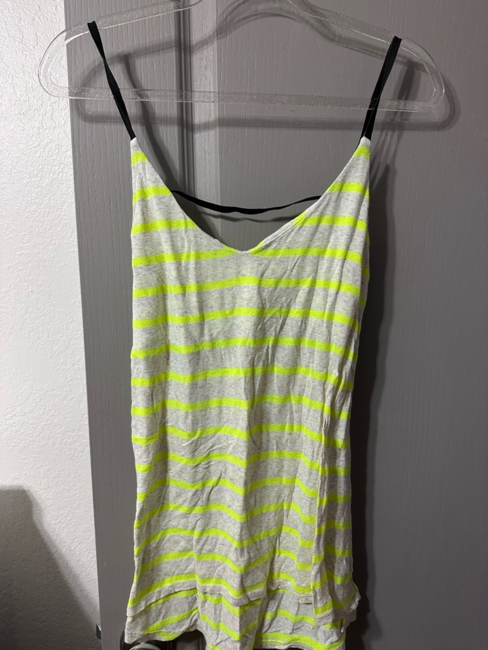 Women’s Neon Yellow Stripe